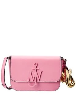JW Anderson Chain Midi Anchor Leather Crossbody Women