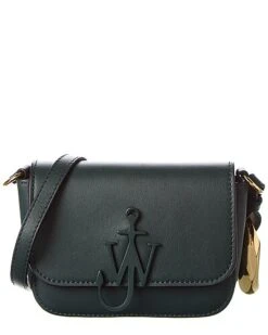 JW Anderson Chain Nano Anchor Leather Crossbody Women