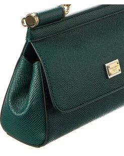 Dolce & Gabbana Sicily Small Leather Satchel Women -Luxe Shoulder Bags Sales Store 1111155509 RLLD 3