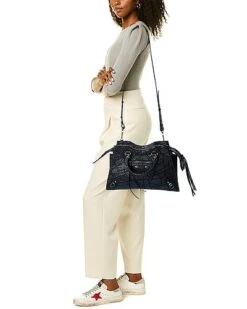 Balenciaga Neo Classic City Leather Shoulder Bag Women -Luxe Shoulder Bags Sales Store 1111278700 RLLD 4