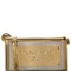 Dolce & Gabbana Branded Maxi-Plate Leather Phone Bag Women