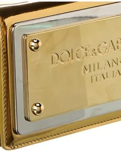 Dolce & Gabbana Branded Maxi-Plate Leather Phone Bag Women -Luxe Shoulder Bags Sales Store 1111382012 RLLD 3