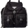 Prada Mini Vela Backpack Women