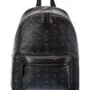 MCM Stark Visetos & Leather Backpack Women