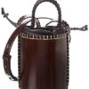 Chloé Louela Mini Leather Bucket Bag Women