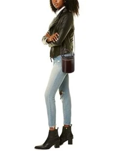 Chloé Louela Mini Leather Bucket Bag Women 7 Chloé Louela Mini Leather Bucket Bag Women -Luxe Shoulder Bags Sales Store 1111412143 RLLD 4