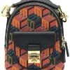 MCM Patricia Monogram Jacquard & Leather Backpack Women