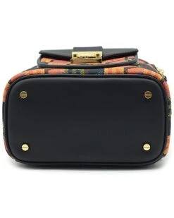 MCM Patricia Monogram Jacquard & Leather Backpack Women -Luxe Shoulder Bags Sales Store 1111421340 RLLD 4