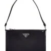 Prada Cleo Brushed Leather Shoulder Bag Women