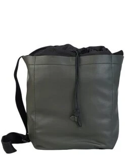 Bottega Veneta Drawstring Box Leather Messenger Bag Women