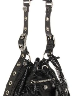 Balenciaga Le Cagole Leather Bucket Bag Women -Luxe Shoulder Bags Sales Store 1111449505 RLLD 3