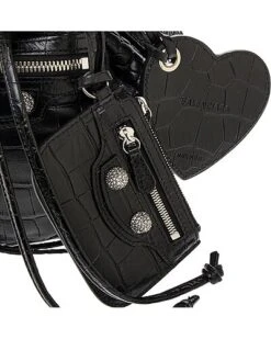 Balenciaga Le Cagole Leather Bucket Bag Women -Luxe Shoulder Bags Sales Store 1111449505 RLLD 4