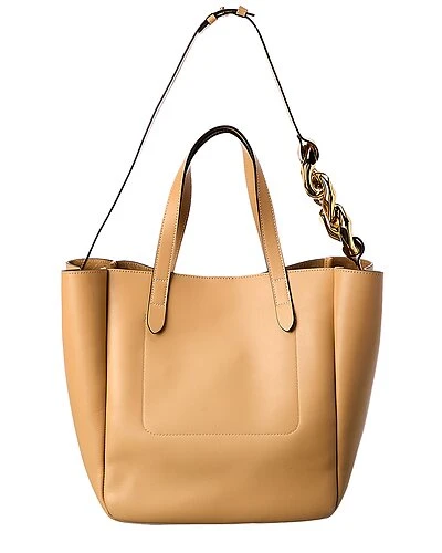 JW Anderson Chain Detail Leather Tote Women 2 JW Anderson Chain Detail Leather Tote Women - Image 2
