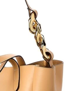 JW Anderson Chain Detail Leather Tote Women 6 JW Anderson Chain Detail Leather Tote Women -Luxe Shoulder Bags Sales Store 1111464135 RLLD 3