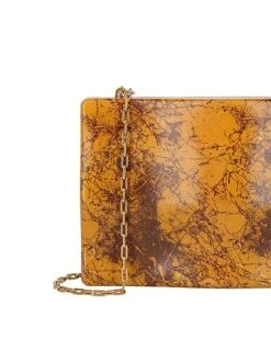 Bottega Veneta Spazzolato Leather Clutch Women -Luxe Shoulder Bags Sales Store 1111467737 RLLD 3