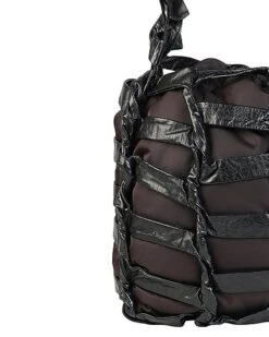 Bottega Veneta Tape Leather Shoulder Bag Women 6 Bottega Veneta Tape Leather Shoulder Bag Women -Luxe Shoulder Bags Sales Store 1111467776 RLLD 3