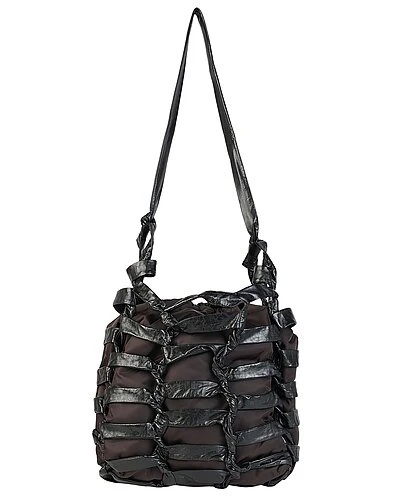 Bottega Veneta Tape Leather Shoulder Bag Women 4 Bottega Veneta Tape Leather Shoulder Bag Women - Image 4