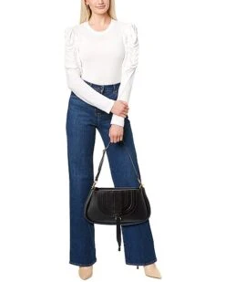 Chloé Marcie Leather Clutch Women -Luxe Shoulder Bags Sales Store 1111485233 RLLD 4