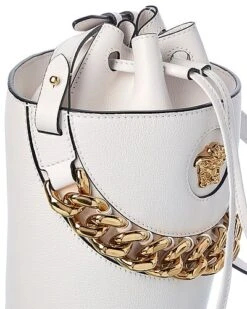 Versace La Medusa Leather Bucket Bag Women -Luxe Shoulder Bags Sales Store 1111527093 RLLD 3