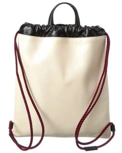 Gucci Drawstring Leather Backpack Women -Luxe Shoulder Bags Sales Store 1111531508 RLLD 3