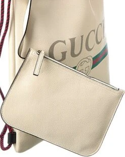 Gucci Drawstring Leather Backpack Women -Luxe Shoulder Bags Sales Store 1111531508 RLLD 4