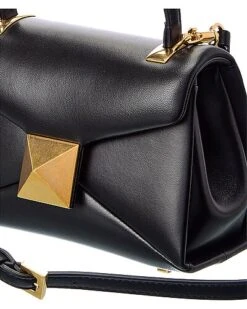 Valentino One Stud Mini Leather Shoulder Bag Women -Luxe Shoulder Bags Sales Store 1111533434 RLLD 3