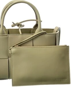 Bottega Veneta Arco Mini Leather Tote Women -Luxe Shoulder Bags Sales Store 1111692379 RLLD 3