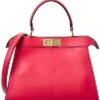 FENDI Peekaboo ISeeYou Medium Leather Tote Women