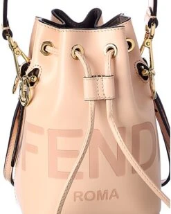 FENDI Mon Tresor Mini Leather Bucket Bag Women -Luxe Shoulder Bags Sales Store 1111849252 RLLD 3
