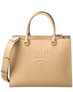 Prada Saffiano Leather Shoulder Bag Women