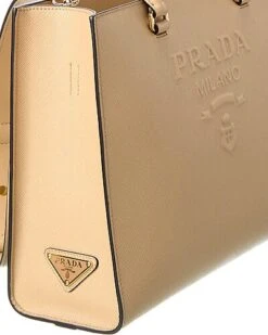 Prada Saffiano Leather Shoulder Bag Women -Luxe Shoulder Bags Sales Store 1111866974 RLLD 3