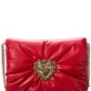 Dolce & Gabbana Votion Medium Leather Clutch Women