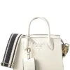 Prada Monochrome Small Saffiano Leather Satchel Women