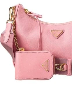 Prada Re-Edition 2005 Saffiano Leather Shoulder Bag Women -Luxe Shoulder Bags Sales Store 1160007032 RLLD 3