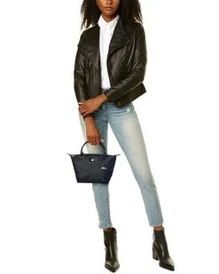 Longchamp Le Pliage Small Nylon Top Handle Tote Women -Luxe Shoulder Bags Sales Store 1160021272 RLLD 4