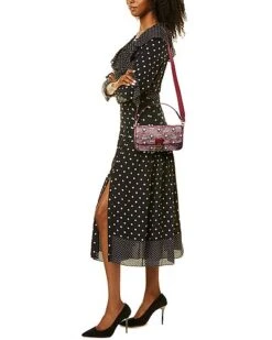 MCM Vintage Jacquard Monogram Canvas & Leather Shoulder Bag Women -Luxe Shoulder Bags Sales Store 1160108713 RLLD 4