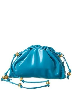 Bottega Veneta The Pouch Mini Patent Clutch Women