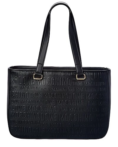 LOVE MOSCHINO Embossed Tote Women 1 LOVE MOSCHINO Embossed Tote Women