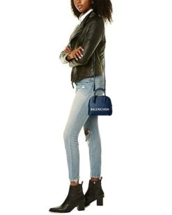 Balenciaga Ville XXS Leather Top Handle Tote Women -Luxe Shoulder Bags Sales Store 1160250612 RLLD 4