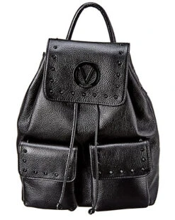By Mario Valentino Simeon Preciosa Dollaro Leather Backpack Women