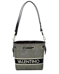 By Mario Valentino Karl Price Of Wales Leather Shoulder Bag Women