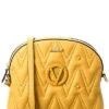 By Mario Valentino Diana Diamond Leather Crossbody Women