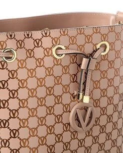 By Mario Valentino Karl Monogram Leather Bucket Bag Women 6 By Mario Valentino Karl Monogram Leather Bucket Bag Women -Luxe Shoulder Bags Sales Store 1160315900 RLLD 3