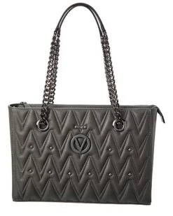 By Mario Valentino Floralie Diamond Leather Shoulder Bag Women