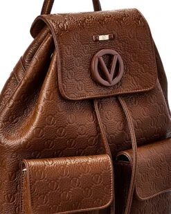 By Mario Valentino Simeon Dollaro Leather Backpack Women -Luxe Shoulder Bags Sales Store 1160315931 RLLD 3