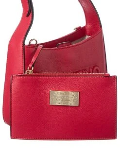 By Mario Valentino Kai Embossed Leather Crossbody Women -Luxe Shoulder Bags Sales Store 1160316017 RLLD 3