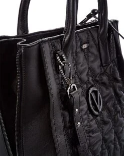 By Mario Valentino Charmont Matelasse Leather Tote Women -Luxe Shoulder Bags Sales Store 1160316043 RLLD 3