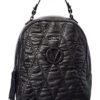 By Mario Valentino Roy Matelasse Leather Backpack Women