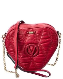 By Mario Valentino Mon Coeur Matelasse Leather Shoulder Bag Women