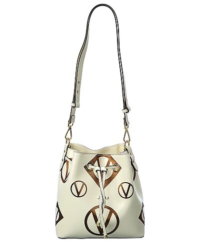 By Mario Valentino Karl Magnus Leather Bucket Bag Women 1 By Mario Valentino Karl Magnus Leather Bucket Bag Women